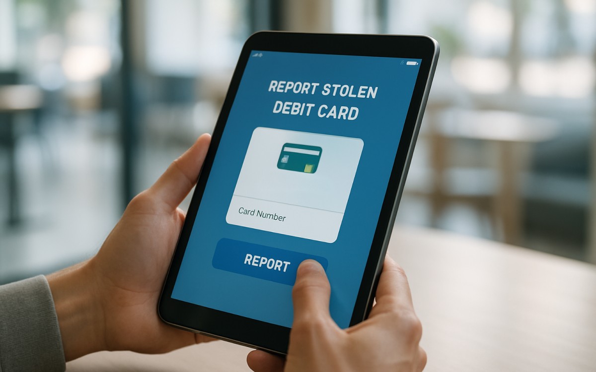How to Report a Stolen Debit Card
